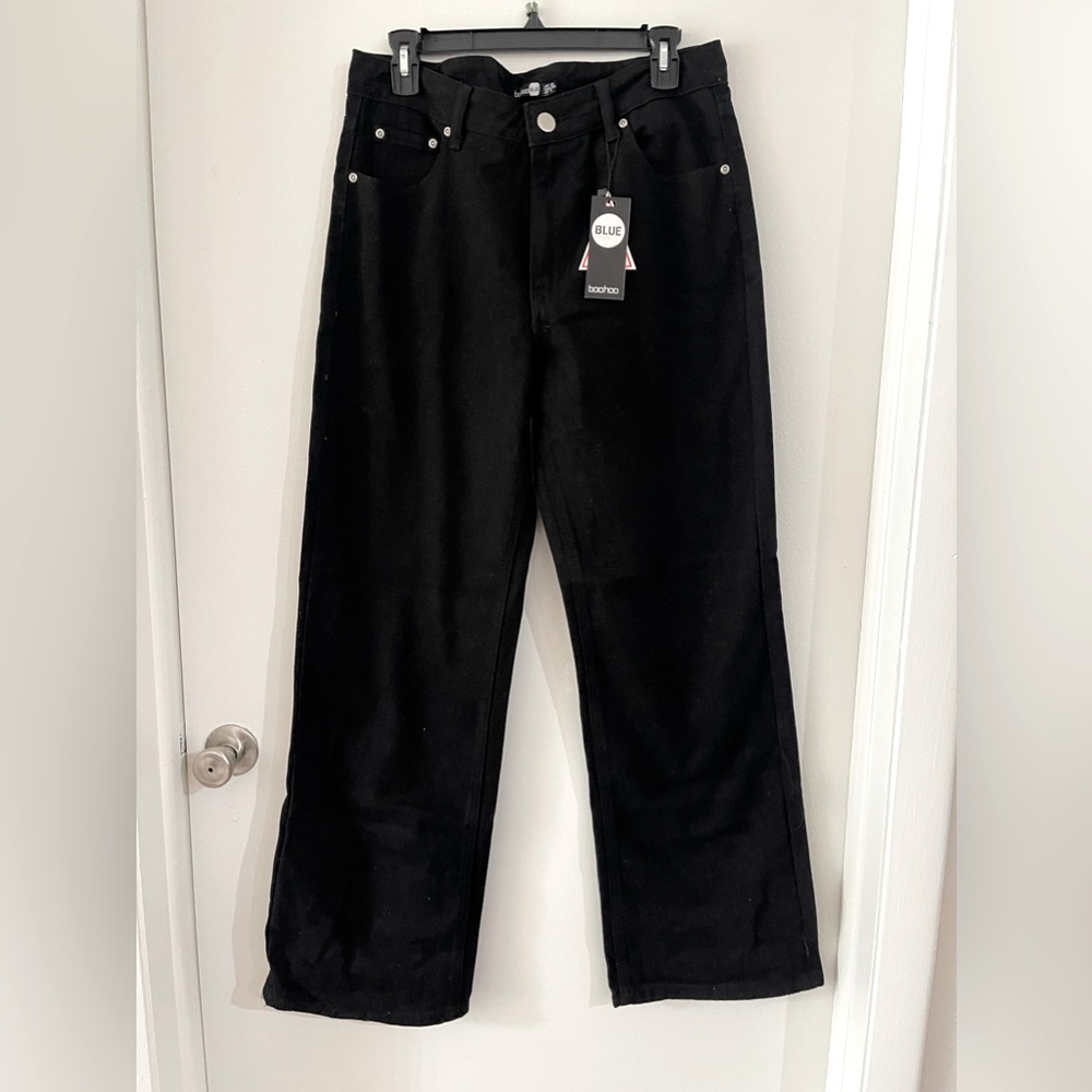 NEW HIGH WAIST WIDE LEG JEANS Size 8